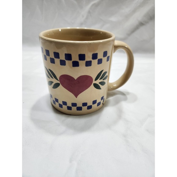 Vintage CCC England 80s Heart Grandma Coffee Mug Tea Cup Ceramic - Picture 3 of 8